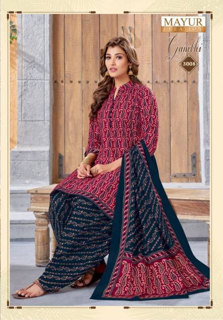 Gamthi Vol 3 By Mayur Printed Cotton Dress Material Catalog

